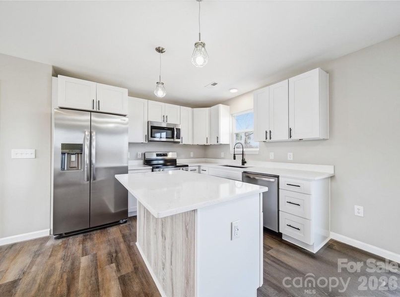 Furnished interior view inside a new home in , Albemarle (Image 6). Furnished interior view inside a new home in , Albemarle (Image 6).