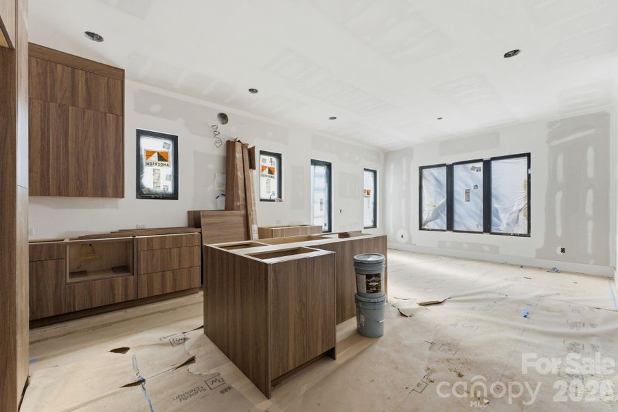 In-progress construction of a new home in , Charlotte, NC (Image 40).