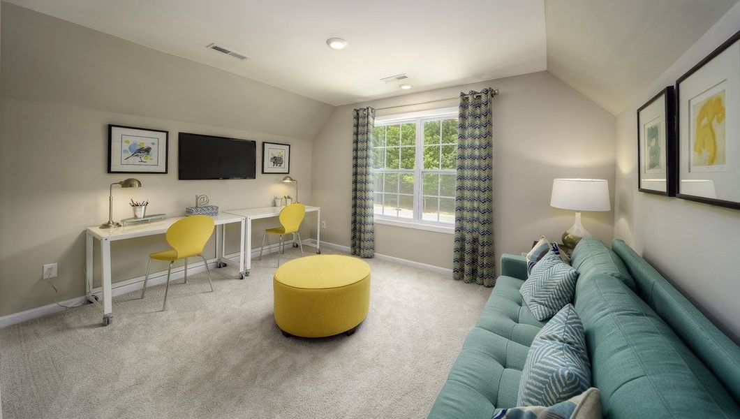 Representative furnished interior of a home built from the Fleetwood by D.R. Horton in Cantrell Hills, Hendersonville (Image 49). Representative furnished interior of a home built from the Fleetwood by D.R. Horton in Cantrell Hills, Hendersonville (Image 49).