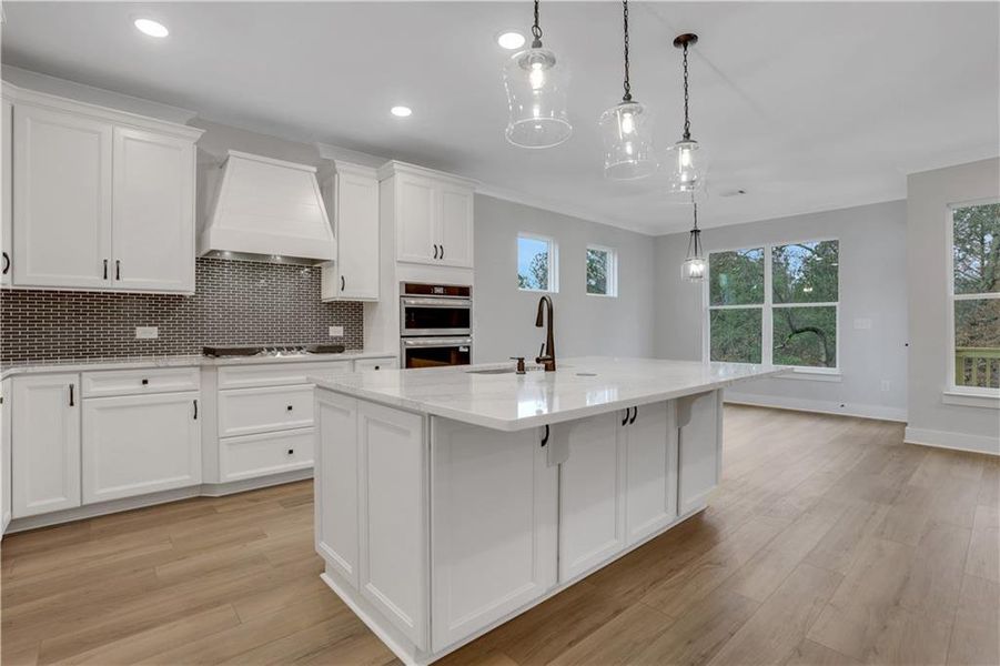Furnished interior view inside a new home in Cambridge, Flowery Branch (Image 9). Furnished interior view inside a new home in Cambridge, Flowery Branch (Image 9).
