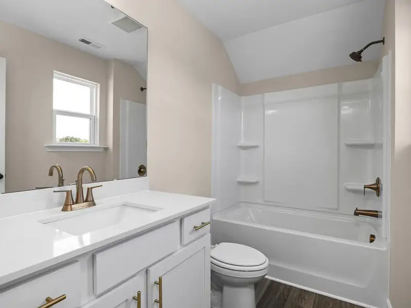 Furnished interior view inside a new home in Tobacco Road, Angier (Image 13).