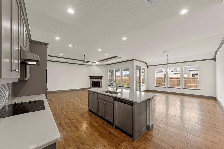 Furnished interior view inside a new home in , Josephine (Image 7).