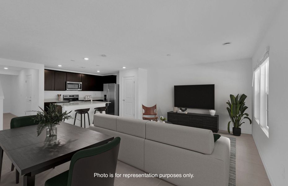 Furnished interior view inside a new home in Normandy Pines, Jacksonville (Image 11).