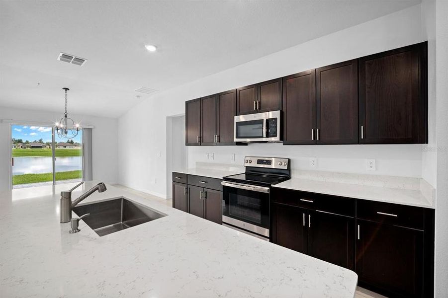 Furnished interior view inside a new home in North Park Isle, Plant City (Image 14).