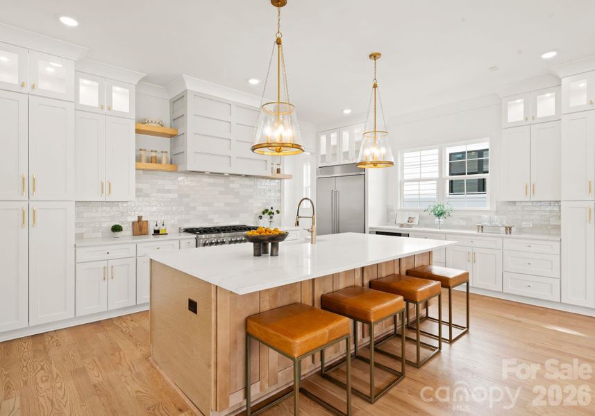 Furnished interior view inside a new home in , Charlotte (Image 31).