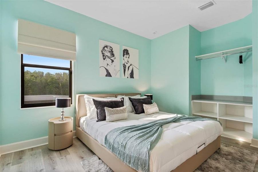 Furnished interior view inside a new home in , Kissimmee (Image 51).