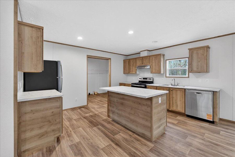 Furnished interior view inside a new home in , Walterboro (Image 9).