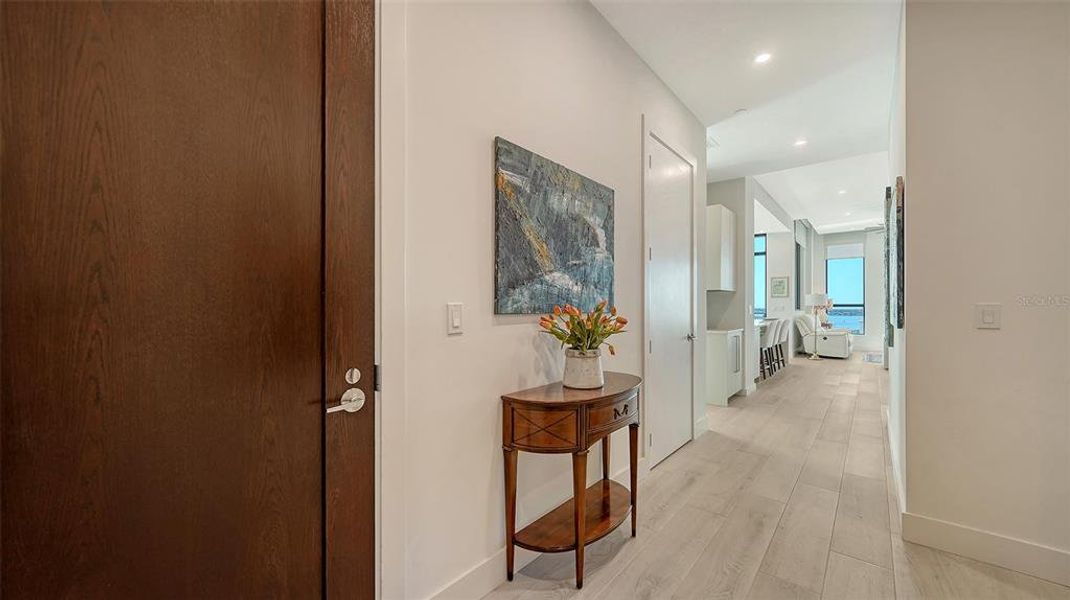 Furnished interior view inside a new home in , Sarasota (Image 39).