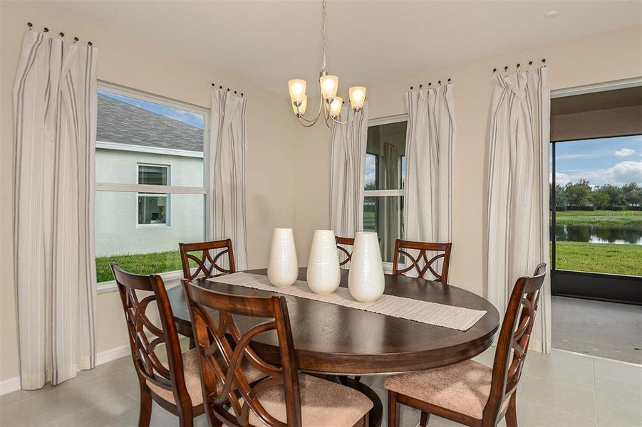 Furnished interior view inside a new home in Cascades at Southern Hills, Brooksville (Image 3).