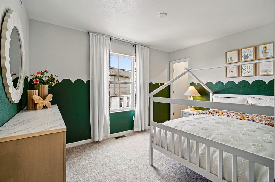 Representative furnished interior of a home built from the Independence by Taylor Morrison in Parterre Townhomes - The Westerly Collection, Thornton (Image 24).