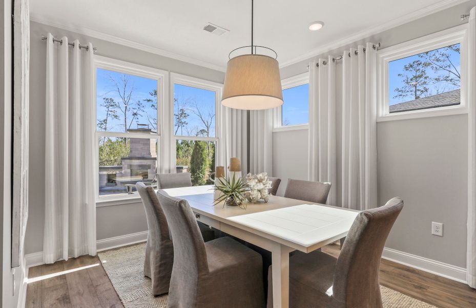 Furnished interior view inside a new home in Waterways, Richmond Hill (Image 19).