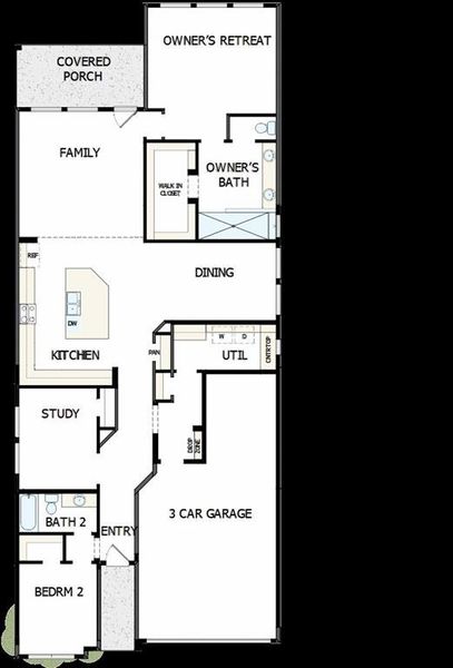 The success of a floorplan is the way you can move through it…You’ll be amazed at how well this home lives…We call it traffic patterns.