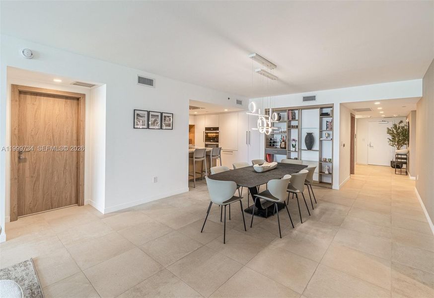 Furnished interior view inside a new home in , Bay Harbor Islands (Image 12).