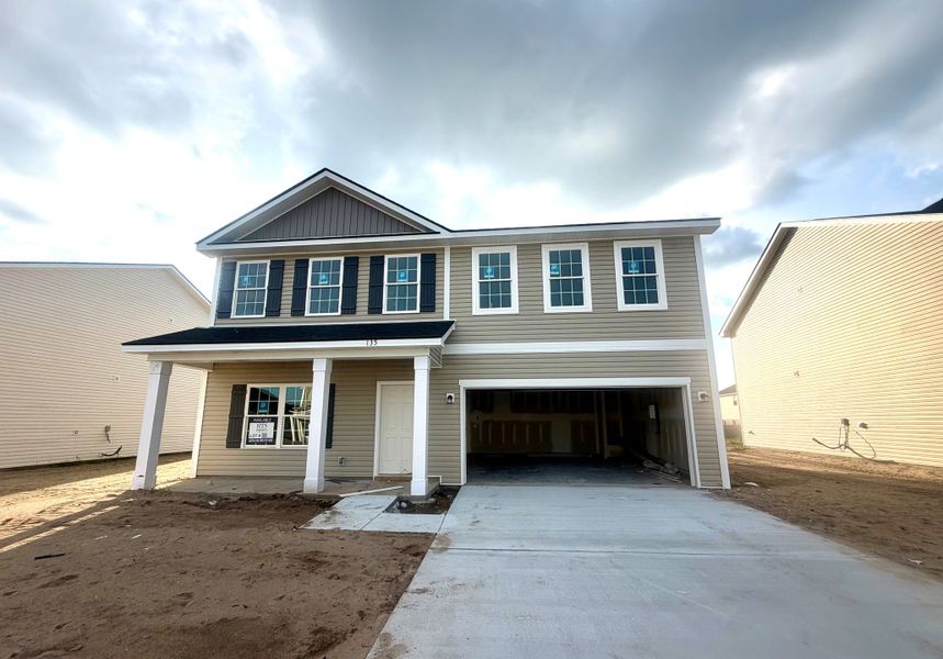 In-progress construction of a new home in Tranquil South, Hinesville, GA (Image 6). In-progress construction of a new home in Tranquil South, Hinesville, GA (Image 6).