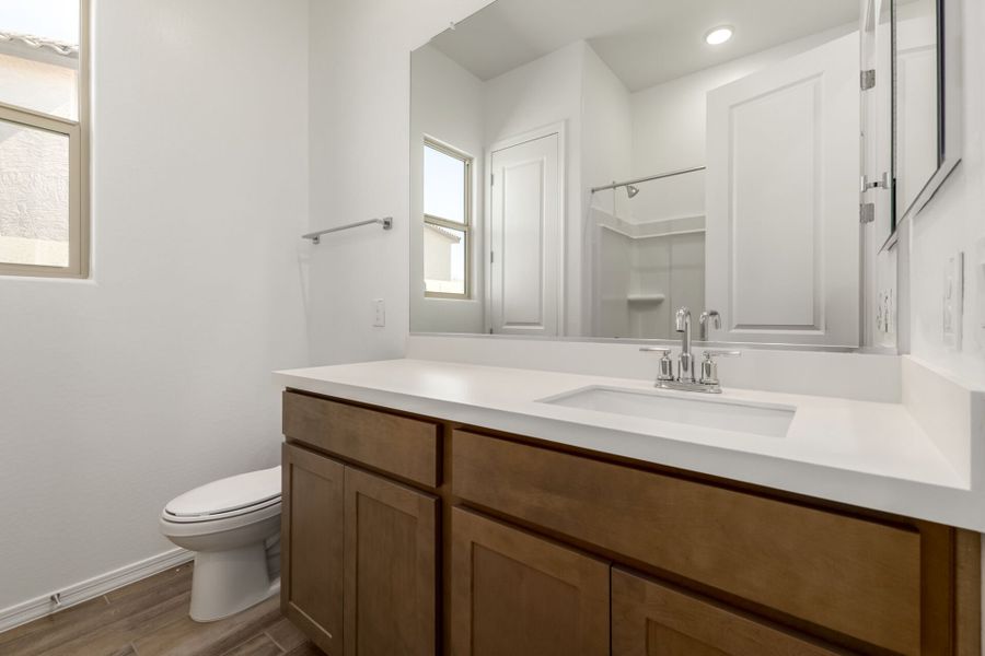 Furnished interior view inside a new home in Las Ventanas - RV Collection, Goodyear (Image 6).