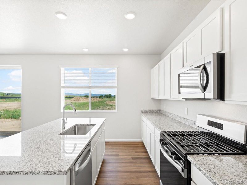 Furnished interior view inside a new home in Westgate, Greeley (Image 5).