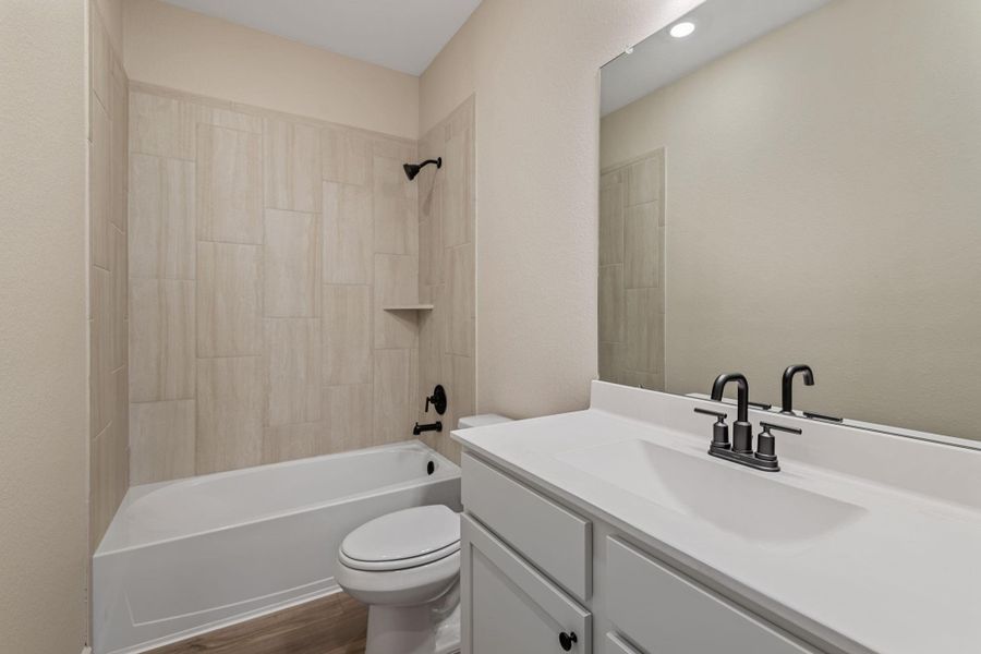Furnished interior view inside a new home in Emberly, Beasley (Image 7).