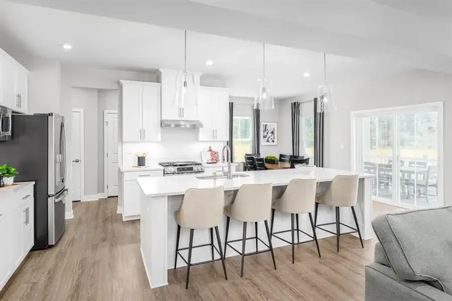 Representative furnished interior of a home built from the Columbia by Ryan Homes in Three Rivers, Murfreesboro (Image 4).