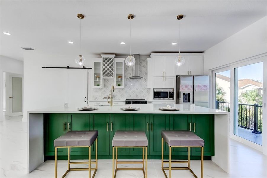 Furnished interior view inside a new home in , New Port Richey (Image 12).