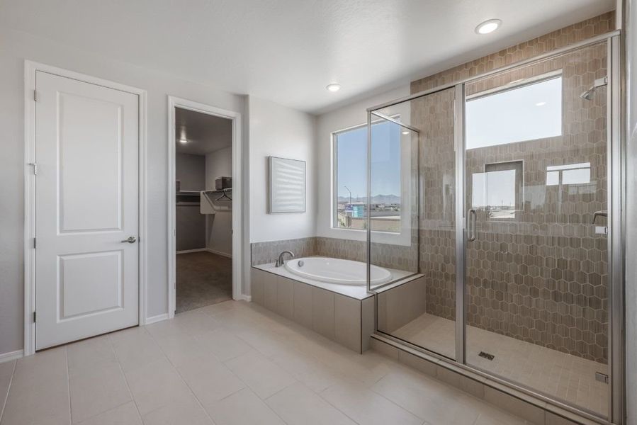 Furnished interior view inside a new home in The Grove at El Cidro, Goodyear (Image 18).