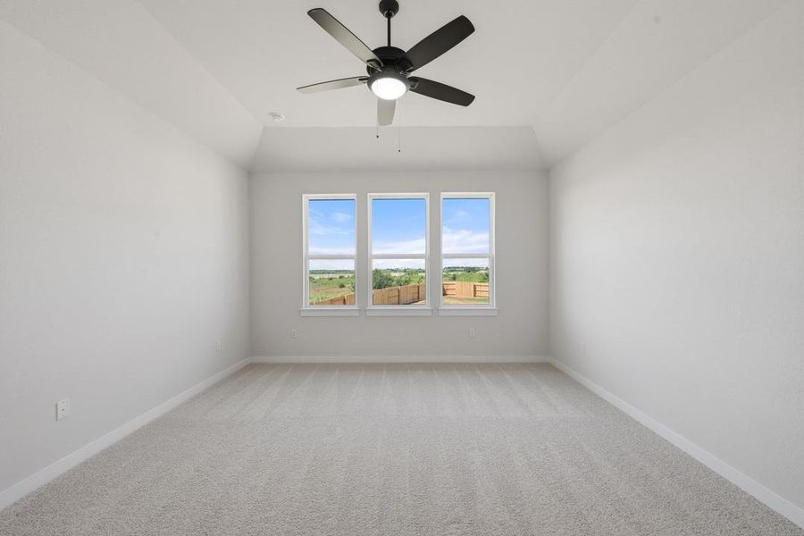 Spacious, unfurnished interior of a new home in Terrace Collection At Turner's Crossing, Buda (Image 18).