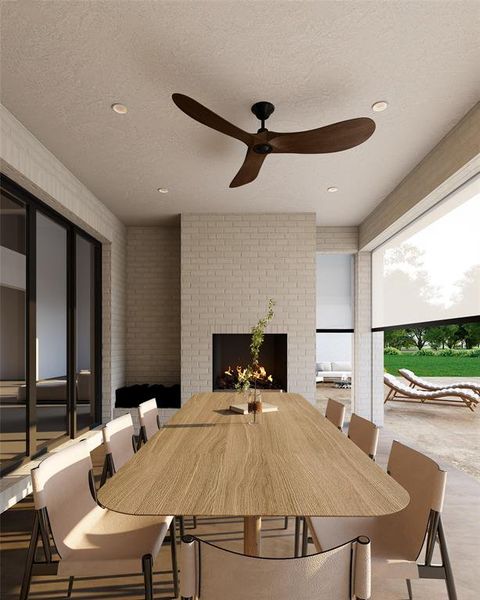 Furnished interior view inside a new home in , Dallas (Image 11).