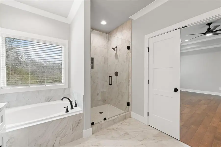 Furnished interior view inside a new home in , Dawsonville (Image 6).