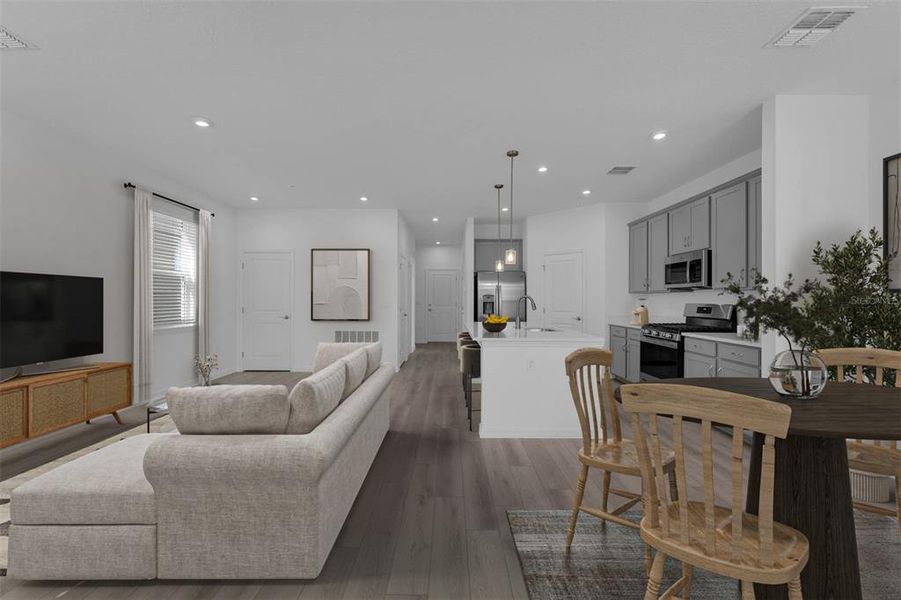 Furnished interior view inside a new home in , Debary (Image 30).