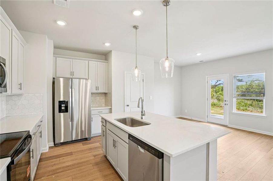 Furnished interior view inside a new home in Hawthorne Station, College Park (Image 15). Furnished interior view inside a new home in Hawthorne Station, College Park (Image 15).