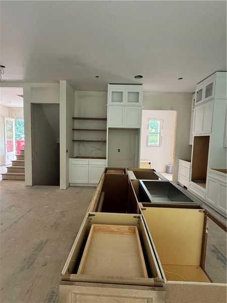In-progress construction of a new home in , Flowery Branch, GA (Image 3).