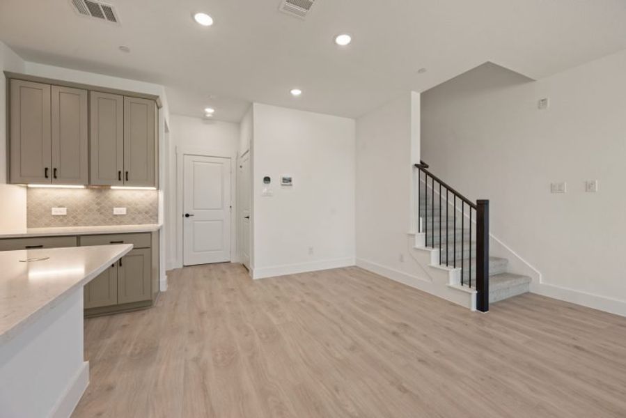 Furnished interior view inside a new home in Mosaic, Celina (Image 4).