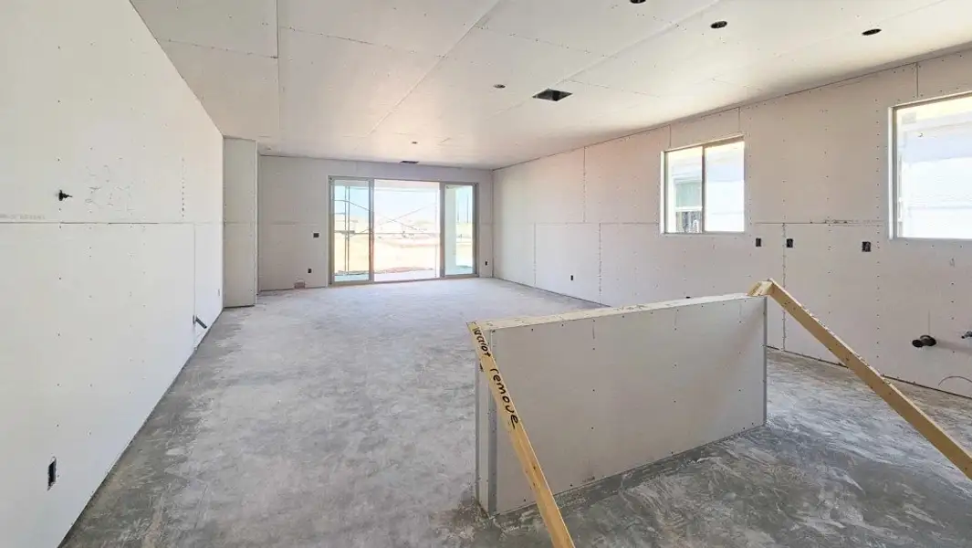 Kitchen and great room