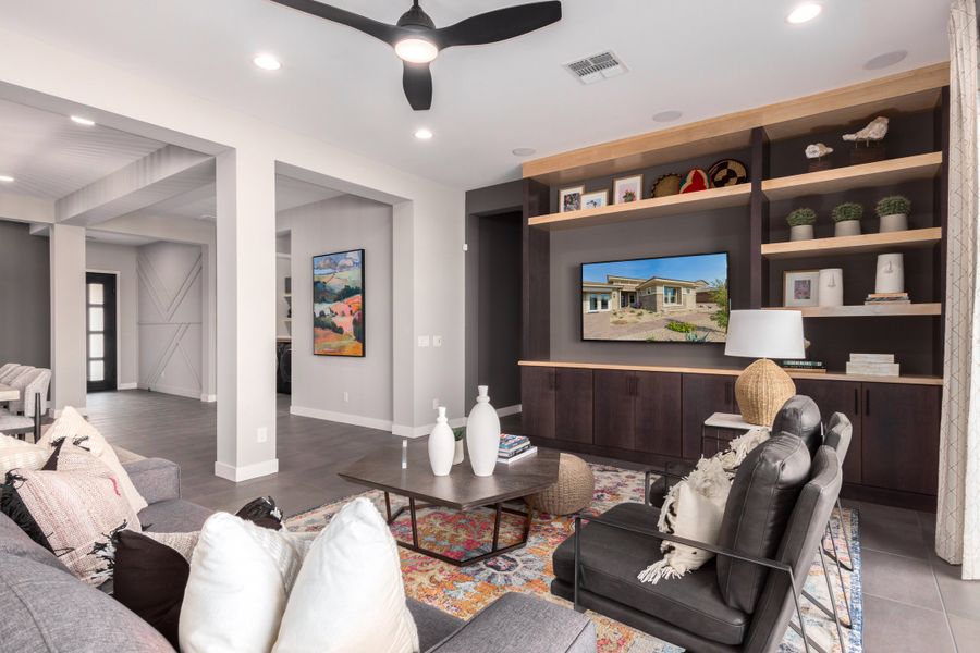 Furnished interior view inside a new home in Stonehaven, Glendale (Image 11).