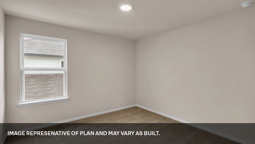 Spacious, unfurnished interior of a new home in Rosenbusch Ranch, Leander (Image 28). Spacious, unfurnished interior of a new home in Rosenbusch Ranch, Leander (Image 28).