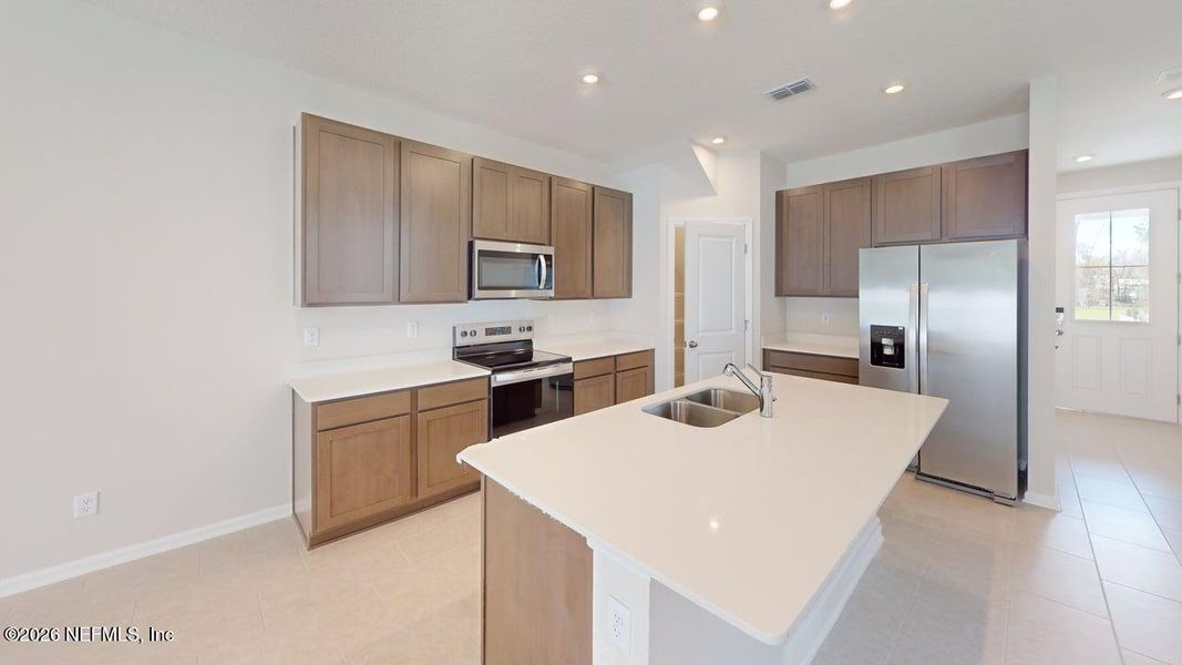 Furnished interior view inside a new home in Egret Creek, Jacksonville (Image 7).