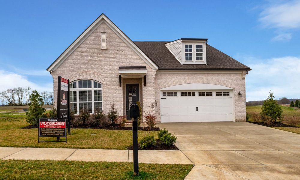 Representative exterior photo of a completed home built from the Tilehurst by Celebration Homes in Harvest Point, Spring Hill, TN (Image 1).