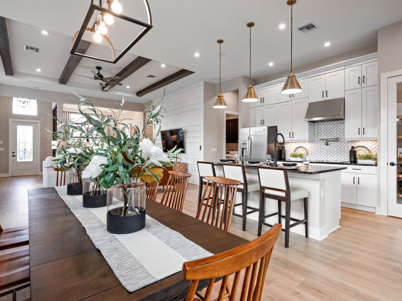 Grace Model Home | Dining to Kitchen | Photo from sister community