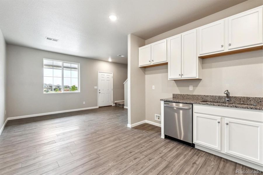 Furnished interior view inside a new home in Pintail Commons at Johnstown Village, Johnstown (Image 6).