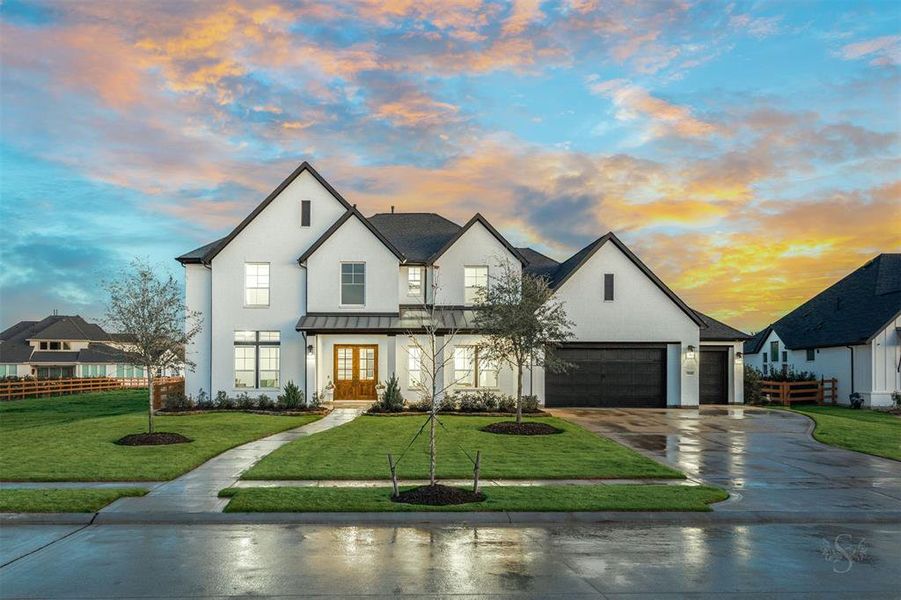 Welcome to 7918 Longhorn Trail, an exquisite luxury residence nestled in the rolling hills of Fulshear Run.