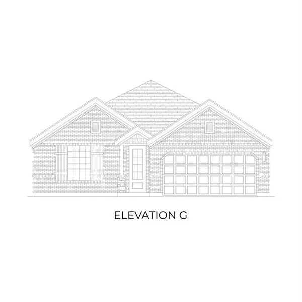 Exterior rendering of this home design in The Bluffs, Celina, TX (Image 1). Exterior rendering of this home design in The Bluffs, Celina, TX (Image 1).