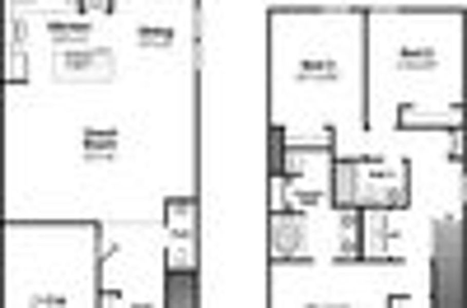 2D floor plan layout of this home in Percival Village, Columbia, SC (Image 2). 2D floor plan layout of this home in Percival Village, Columbia, SC (Image 2).