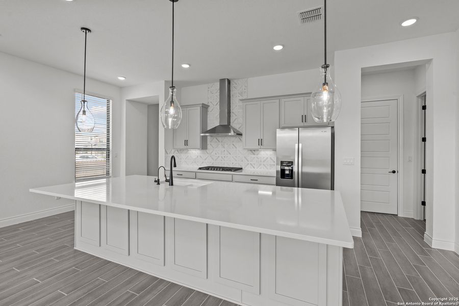 Furnished interior view inside a new home in Bison Ridge, San Antonio (Image 12). Furnished interior view inside a new home in Bison Ridge, San Antonio (Image 12).