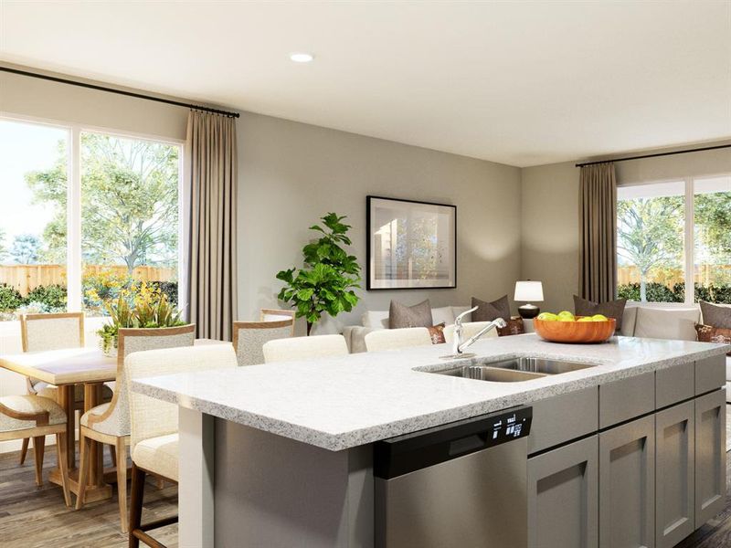 Photos are a representation of the floor plan. Options and interior selections will vary.