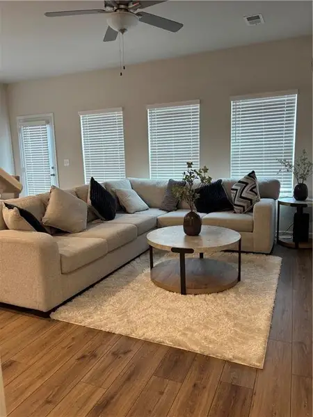 Furnished interior view inside a new home in , Hoschton (Image 8). Furnished interior view inside a new home in , Hoschton (Image 8).