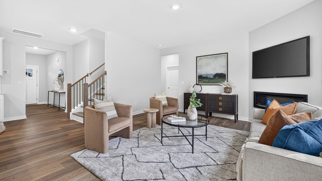 Furnished interior view inside a new home in Laurelbrook, Sherrills Ford (Image 11).