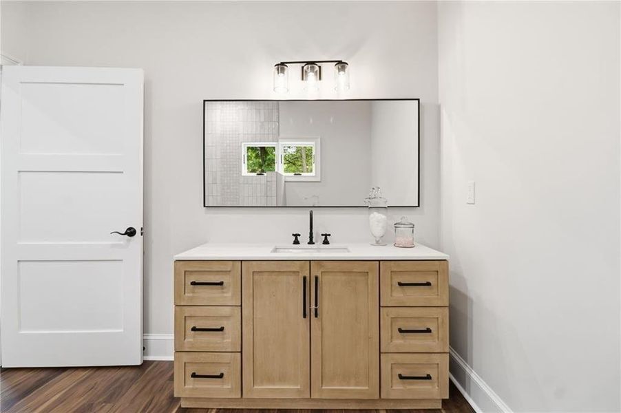 Furnished interior view inside a new home in , Acworth (Image 49).