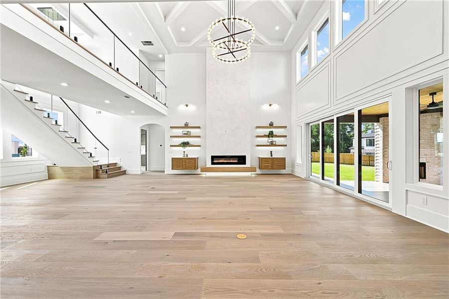 Spacious, unfurnished interior of a new home in , Buford (Image 54).
