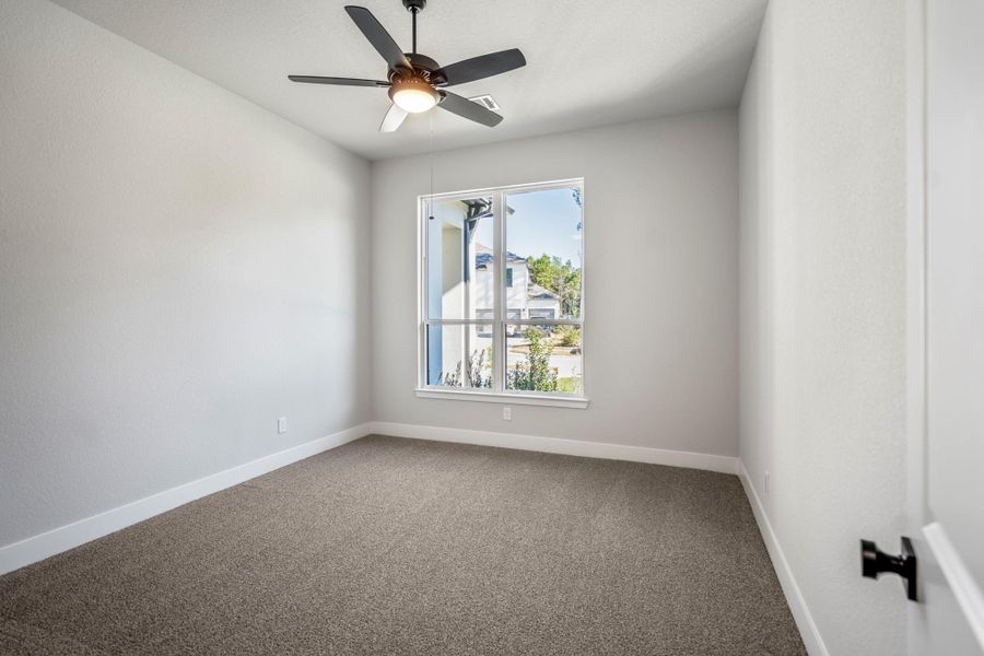 Spacious, unfurnished interior of a new home in Artavia 70′ Lots, Conroe (Image 40).