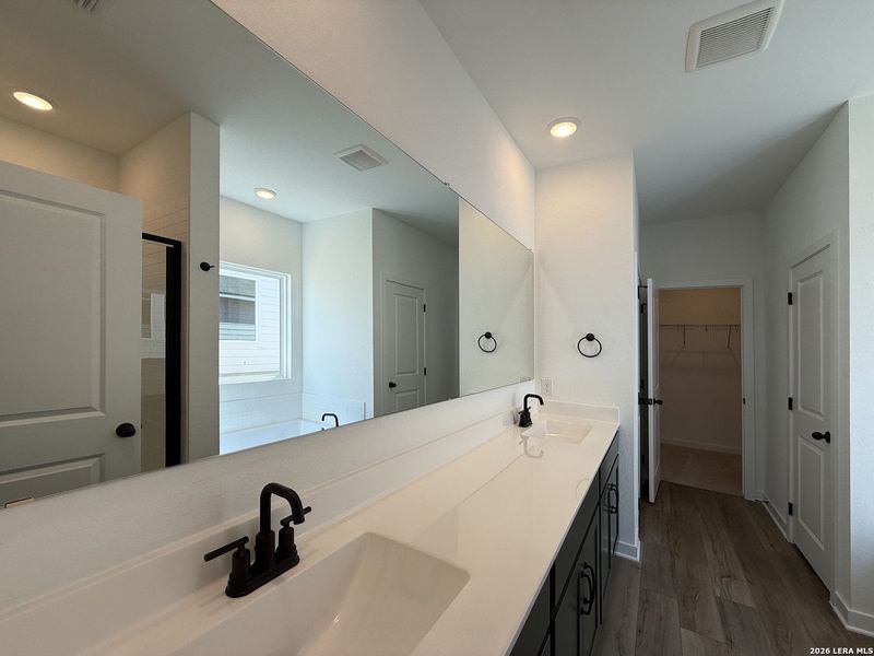 Furnished interior view inside a new home in The Wilder, Adkins (Image 9). Furnished interior view inside a new home in The Wilder, Adkins (Image 9).