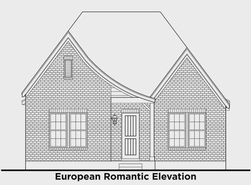 Representative rendering of the exterior for the Logan by Cambridge Homes (Image 5).